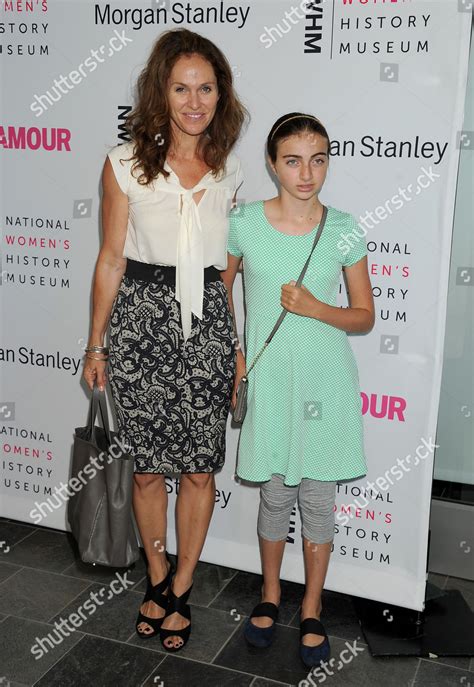 Amy Brenneman Daughter Charlotte Tucker Silberling Editorial Stock ...