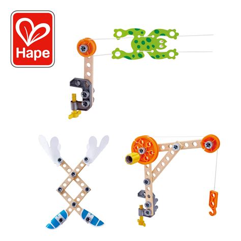 Buy Hape Three Experiment Kit | Junior Inventor Kids Physics Mechanical ...