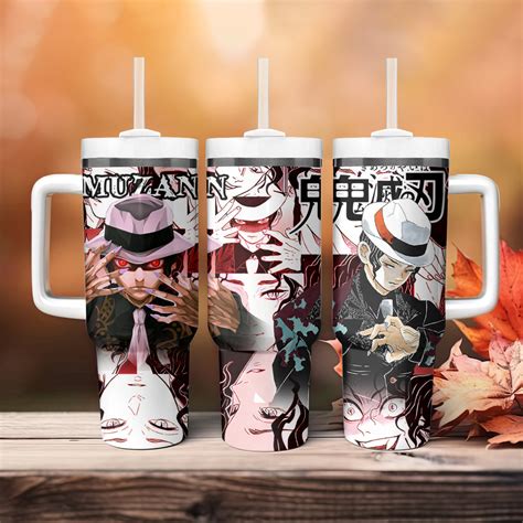 Demon Slayer The Demon King Muzan Kibutsuji Large Tumbler - AnimeBape