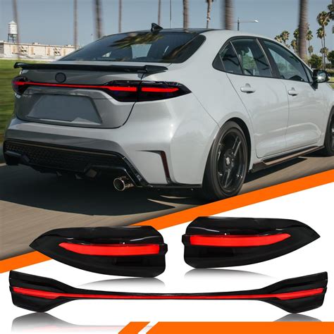 COOLDNA luces traseras LED para Toyota Corolla 2020-2024, conjunto de luz trasera con luz de ...