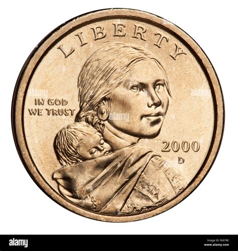 Sacagawea dollar 2000-2008 : Glenna Goodacre's portrait de Sacagawea ...