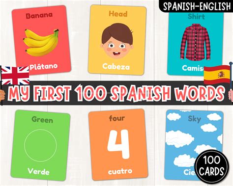 Basic Spanish Words For Kids