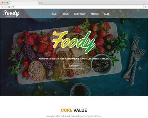 foody v1 5 0 restaurant reservation food store theme