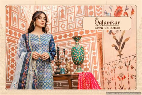 Qalamkar Lawn Collection By Shree Fabs Pakistani Salwar Kameez