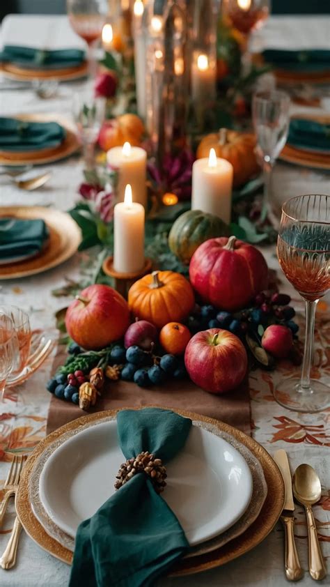 14 Thanksgiving Tablescapes: A Feast for the Eyes