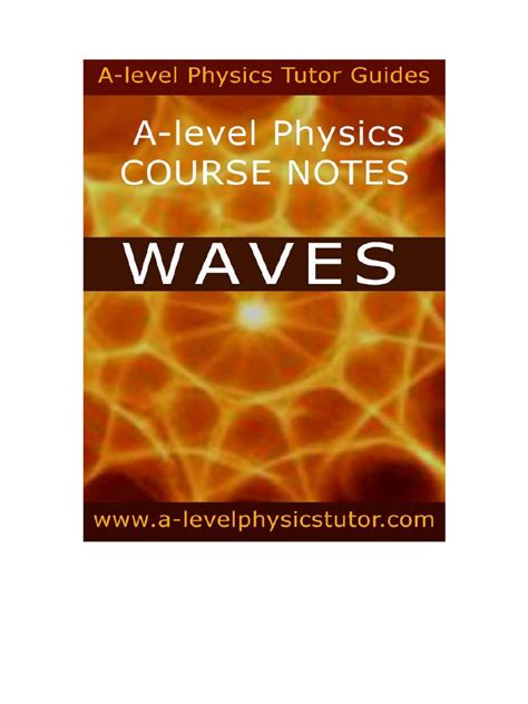 Image result for Alevel Study Notes for Waves