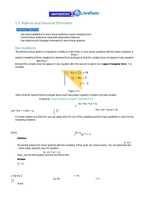 Image result for Solve Linear Equation Using Gaussian Elimiation Method