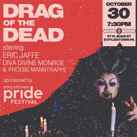 Drag Of The Dead at MOMs, 37 N Main St, Doylestown, PA, United States ...