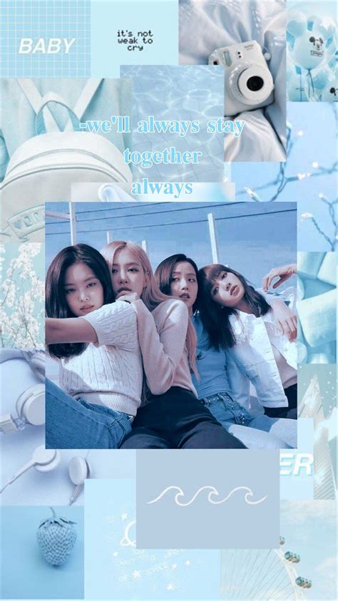 🤍𝐁𝐥𝐚𝐜𝐤𝐩𝐢𝐧𝐤💙 in 2025 | Cute blue wallpaper, Baby blue wallpaper, Black ...