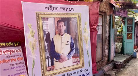Durga Puja pandal by slain BJP member's kin remembers Bengal post-poll ...