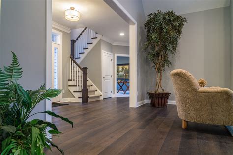 Dark Brown Wood Flooring