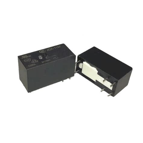 Hongfa 5V 16A DC JQX115F/005-1H3B 6-Pin SPST PCB Mount Power Relay ...