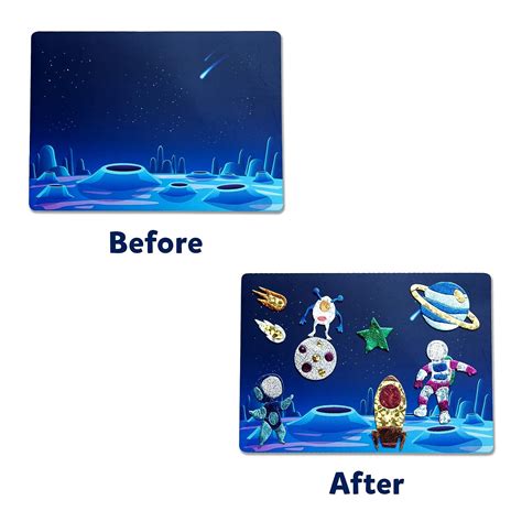 Buy Skillmatics Foil Fun Up In Space - Art & Craft DIY Activity Kits ...
