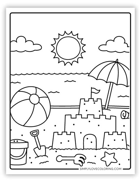 40 cute summer coloring pages free pdf printables – Artofit