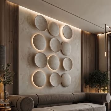 Circle Glow wall decor