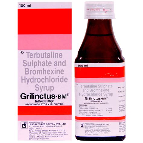 Grilinctus-BM Syrup | Uses, Side Effects, Price | Apollo Pharmacy