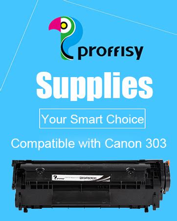 Proffisy 303 Toner Cartridge CRG 303 Compatible With Canon LBP 2900 ...