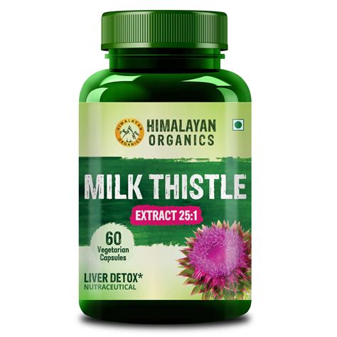 Vlado's Himalayan Organics Milk Thistle Extract Detox Supplement For M – The Himalayan Organics