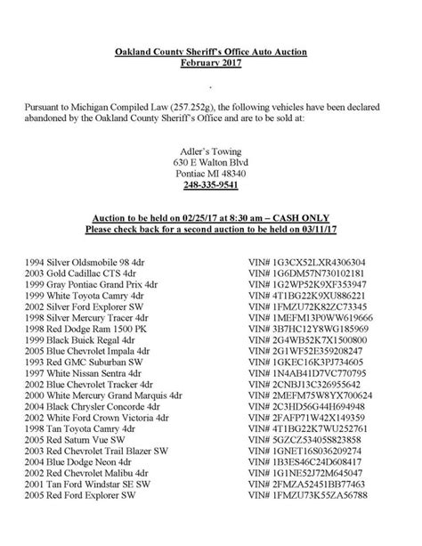 car auctions