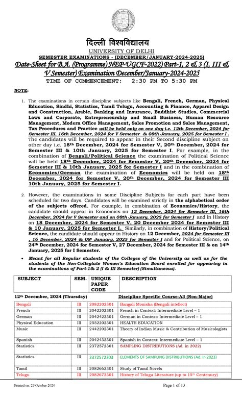2024 10 29 NEP BAP 24 SEM - Best materials for exam - fnYyh fo’ofo|ky ...