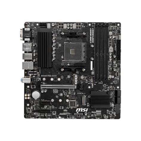 Msi B550M PRO-DASH | AM4 | M-ATX Form Factor Motherboard