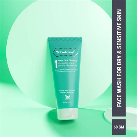Buy Acne Face Cleanser For Dry & Sensitive Skin | Teenilicious ...