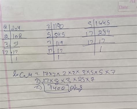 Find the LCM please answer step by step in correct way..its urgent ...