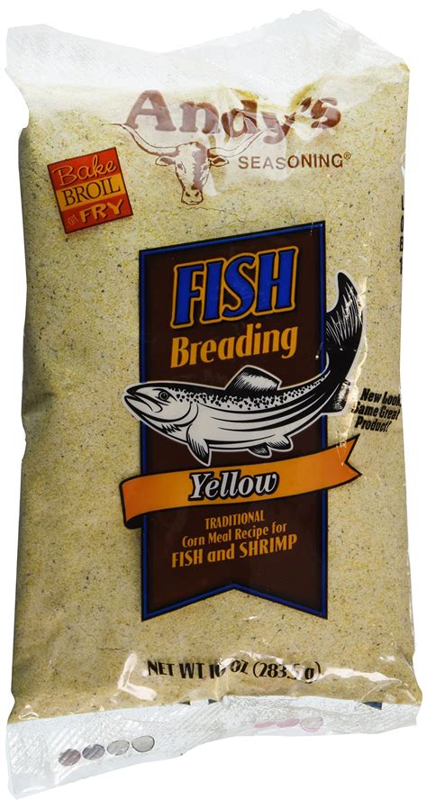 Amazon.com : Andys Cajun Fish Breading (Pack of 3) : Gourmet Seasoned ...