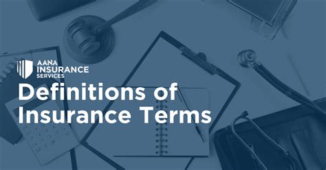 Image result for Insurance Definitions and Terms