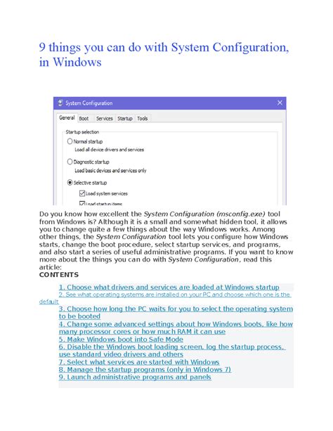 Win 10 System Configuration 的图像结果