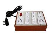 MOBIASHTA 3 Sockets and 3 Button with Surge Protector 35W Power ...
