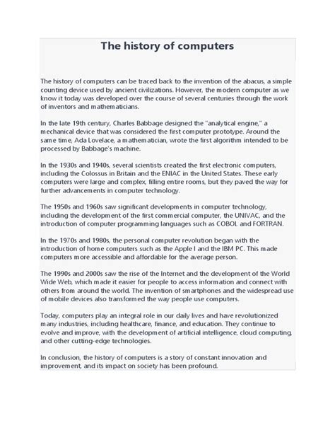 Image result for History Computer System PDF