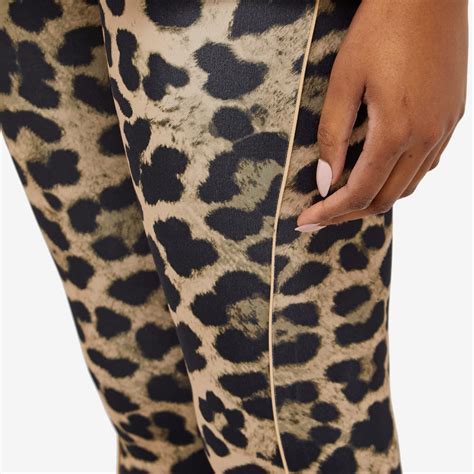 P.E Nation Valley Leopard Print Legging Olive Animal Print | END. (AT)