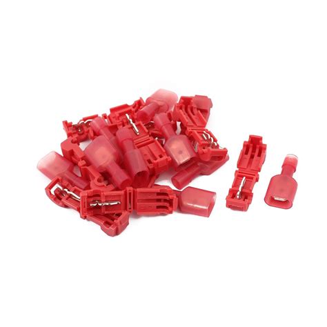 Generic 10 Pairs T Shape Quick Splice Lock Wire Terminals Connectors ...