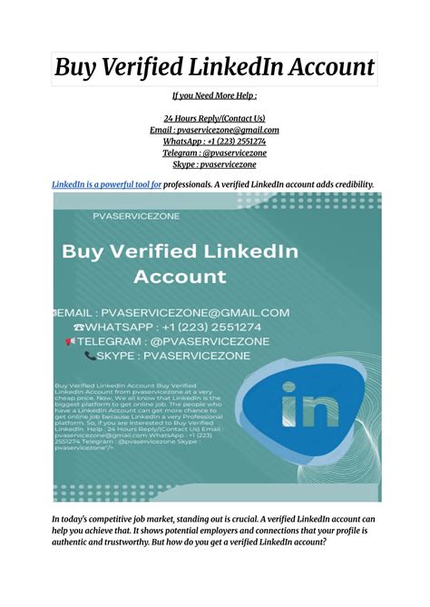 PPT - Buy Verified LinkedIn Account (2) PowerPoint Presentation, free ...