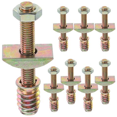 Pungan bed frame nuts 8 Sets Furniture Threaded Bolt Set Universal ...