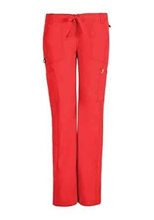 Code Happy Women's Low Rise Straight Leg Pant_Coral Reef_Small,46000ABP ...
