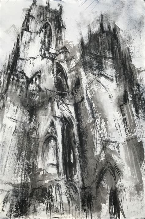Charcoal Drawing Architecture at Lily Rebecca blog