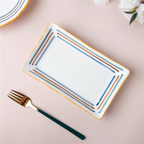 Feliz Long Plate Online - Premium Platter | Nestasia