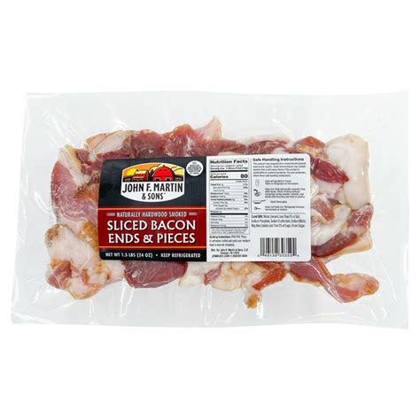 John F. Martin & Sons Sliced Bacon Ends & Pieces (24 oz) Delivery or ...