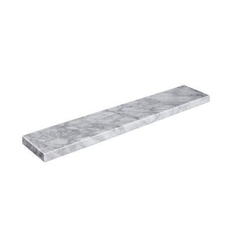 SOUEEUM 21" x 4" Carrara Marble Side Splash & Reviews | Wayfair