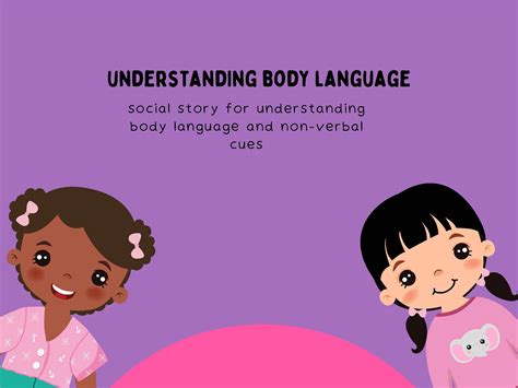 Understanding body language/non-verbal cues social story by ABA ESSENTIALS