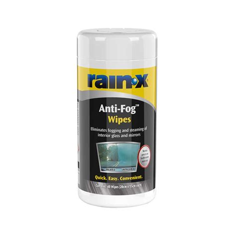 Rain-X Anti-Fog Wipes | Fog-Proof Your View