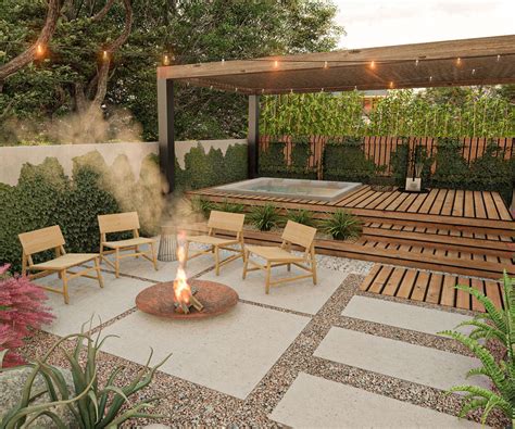 Backyard hot tub ideas – 11 smart ways to install a spa in your outdoor ...