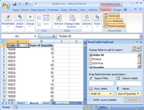 PivotTable Excel Examples 的图像结果