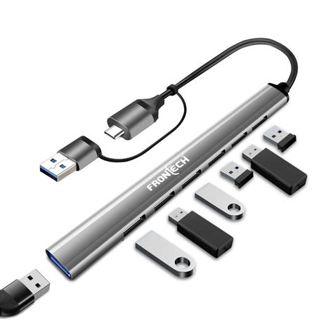 Frontech 360° Rotating Laptop Cooling Stand | 2x65 mm RGB Detachable F ...