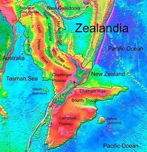 Zealandia: Facts About the 'Lost Continent' | Geology In