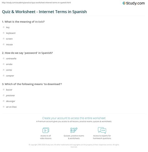 Password In Spanish