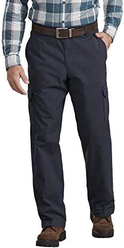 Buy Dickies Men's Ripstop Cargo Pant Regular Straight Fit, Rinsed Dark ...