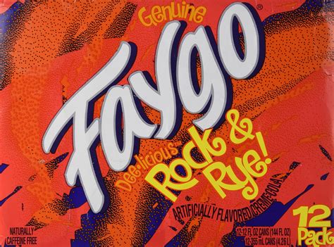 Amazon.com : Faygo - Rock & Rye! Soda - 12 Pack of 12-oz. Cans : Soda ...